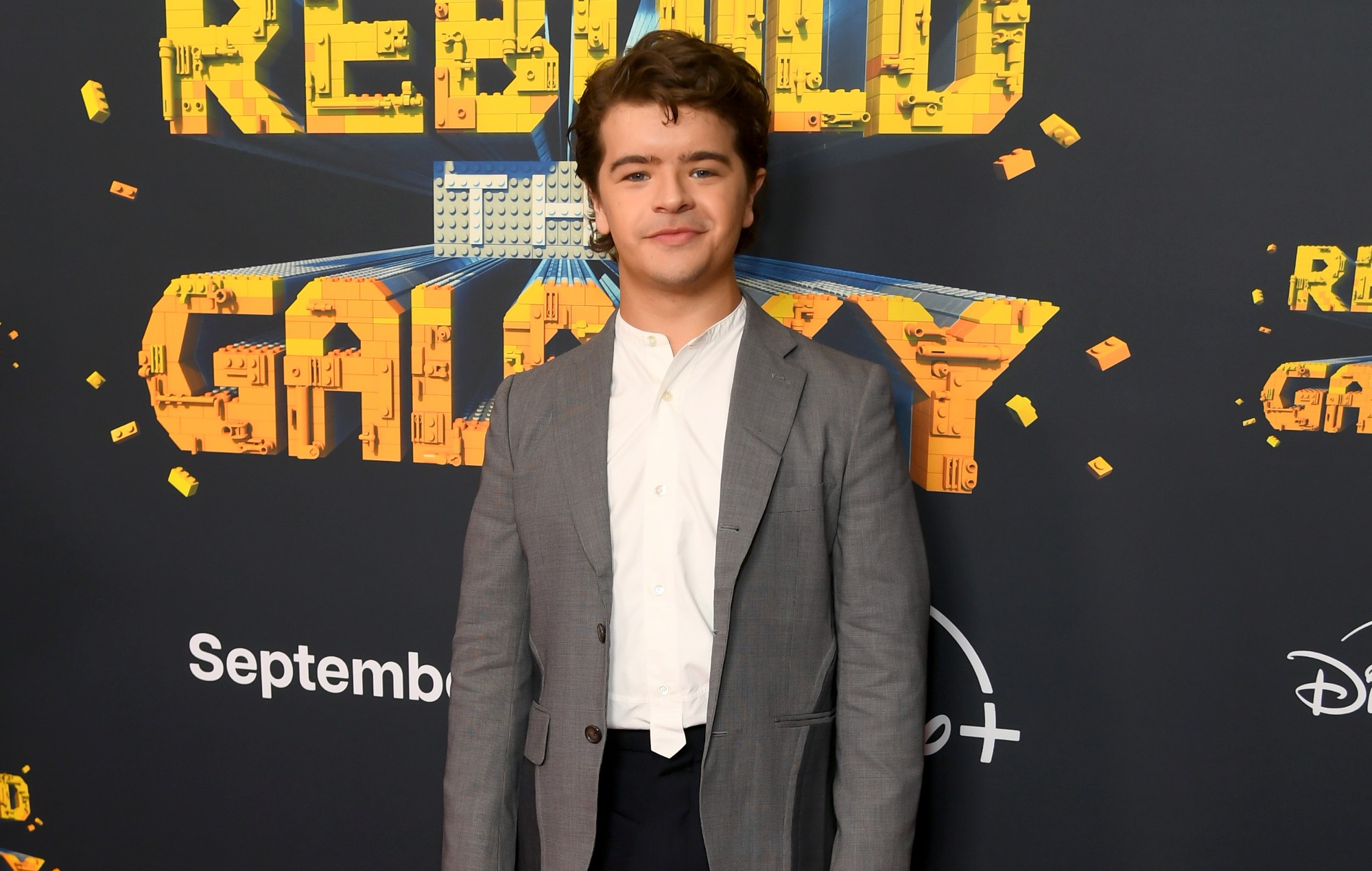 Gaten Matarazzo attends the special screening of LEGO Star Wars: Rebuild The Galaxy. 