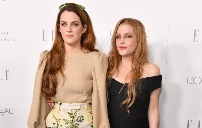 Riley Keough and Lisa Marie Presley