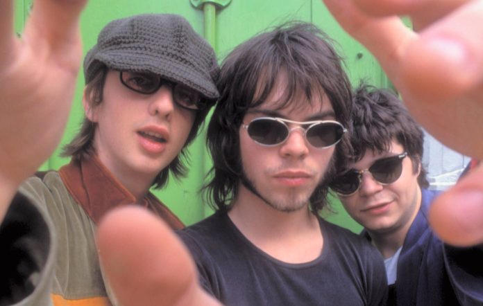 Supergrass at the Melkweg in Amsterdam, 1995. (Photo by Frans Schellekens/Redferns)